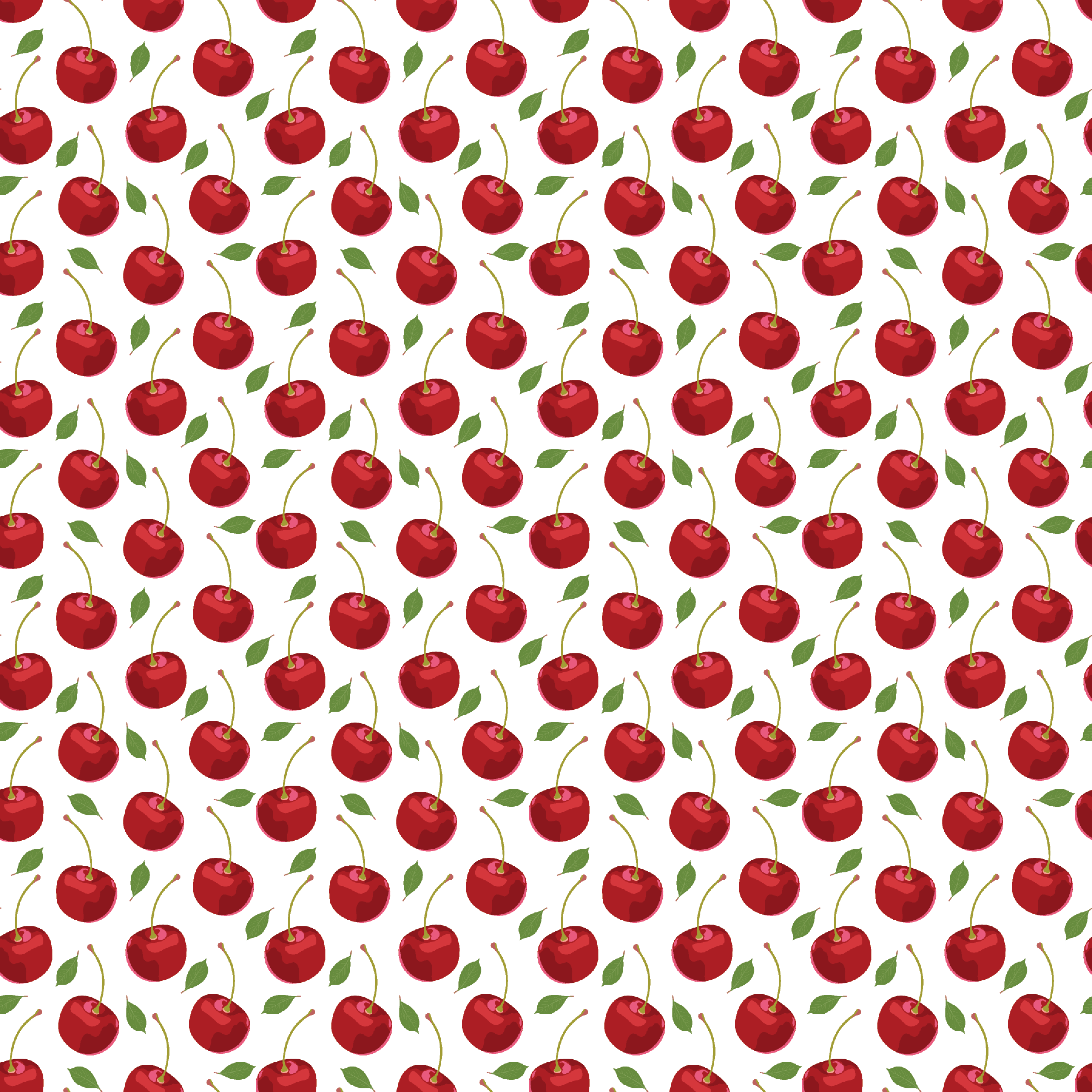P1237 | Scattered Cherries Pattern Acrylic Sheets - CMB Pattern Acrylic